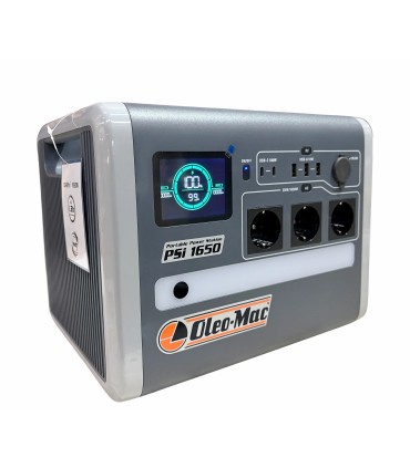 STAZIONE RICARICA OLEO-MAC PSI 1650,220V /12V,POTENZA MASSIMA 1650W,DISPLAY DIGITALE,RICARICA DA PARETE 220V OPPURE DA AUTO 12V.