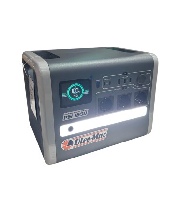 STAZIONE RICARICA OLEO-MAC PSI 1650,220V /12V,POTENZA MASSIMA 1650W,DISPLAY DIGITALE,RICARICA DA PARETE 220V OPPURE DA AUTO 12V.