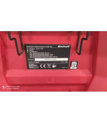 PIALLA A FILO SPESSORE EINHELL TC-SP 204,SEMINUOVA
