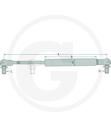 MOLLA A GAS - 654980043