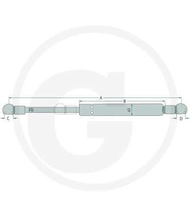 MOLLA A GAS - 65412044