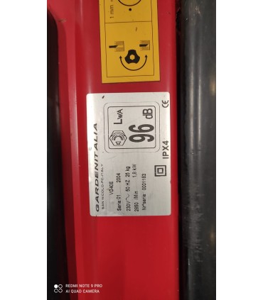 ARIEGGIATORE CASTELGARDEN VG40E,220V ELETTRICO,AUTOTRAZIONATO