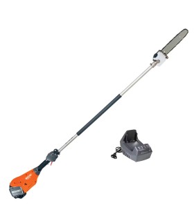 KIT POTATORE BATTERIA AD ASTA OLEO-MAC PPI35,BATTERIA 40V 5AH,CARICABATTERIA STANDARD,LAMA DA 25CM,LUNGHEZZA TOTALE 2,10MT,PESO