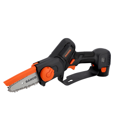 MONI MOTOSEGA BAHCO BCL104,TAGLIO MAX 90MM,CATENA 1/4 1,1 29 MAGLIE,COMPRESE 2 BATTERIE E CARICABATTERIA. -BCL104-