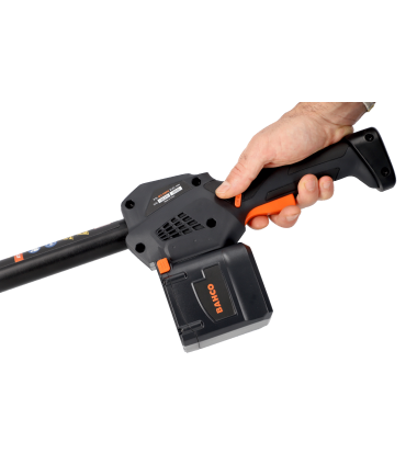 POTATORE TELESCOPICO A BATTERIA BAHCO BCL108PS,CHIUSO 1950MM/APERTO 2600MM,CAPACITA TAGLIO MAX 200MM,CATENA 1/4 1,1 48 MAGLIE,2 