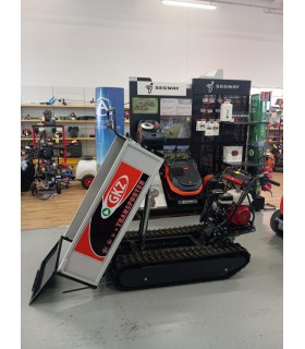 TRASPORTER CINGOLATA GKZ MODELLO GK6500HEI,MOTORE HONDA GX200,POTENZA 5,8CV BENZINA,3 MARCE AVANTI 1 RETROMARCIA,PORTATA 650 KG,