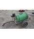 CARRELLO A TRAINO PER MOTOCOLTIVATORE CON POMPA A 2 MEMBRANE