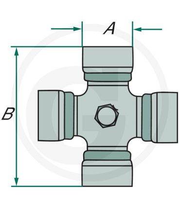 CROCIERA 27x70 ORIGINALE WALTERSCHEID - 395040127