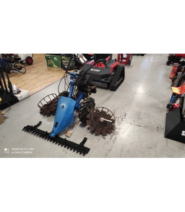 FALCIATRICE BCS 604,MOTORE ACME ALN330,BENZINA,BARRA FALCIANTE 1.15MT.