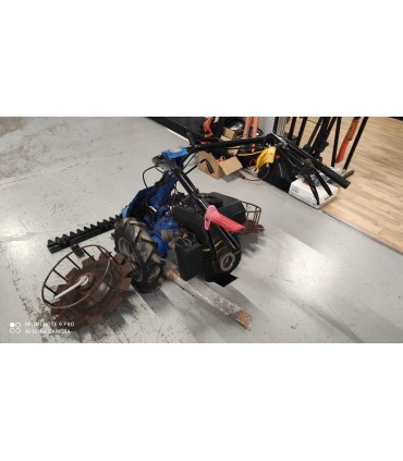 FALCIATRICE BCS 604,MOTORE ACME ALN330,BENZINA,BARRA FALCIANTE 1.15MT.