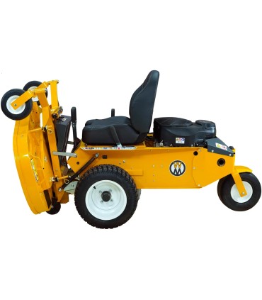 TRATTORINO TAGLIAERBA WALKER R22,PIATTO TAGLIO 2 LAME 120CM 48 SCARICO LATERALE + MULCHING,DOPPIA TRASMISSIONE IDROSTATICA Hydro