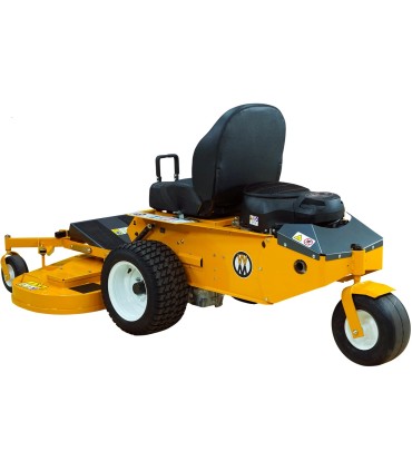 TRATTORINO TAGLIAERBA WALKER R22,PIATTO TAGLIO 2 LAME 120CM 48 SCARICO LATERALE + MULCHING,DOPPIA TRASMISSIONE IDROSTATICA Hydro