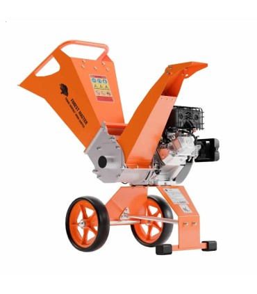 BIOTRITURATORE FOREST MASTER 8HP,MOTORE 263CC A BENZINA,DIAMETRO MASSIMO 7 CM,PESO 51KG. -FM8DD-MUL-