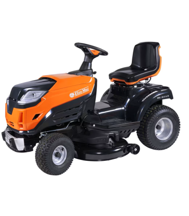 TRATTORINO OLEO-MAC 86L/12,5KM,SCARICO LATERALE BILAMA DA 86CM,AVANZAMENTO MECCANICO,MOTORE EMAK K1250 12 CV,PESO 169 KG
