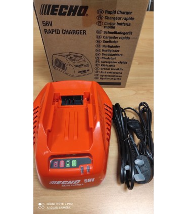 CARICABATTERIE ECHO 50V/56V X SERIES MODELLO LC56V4A  PER BATTERIE AL LITIO. -LC56V4A-